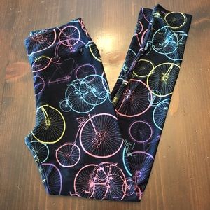 LuLaRoe OS bicycle leggings